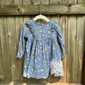 Bird Dress - EUC Sz. 24m/2T SFH